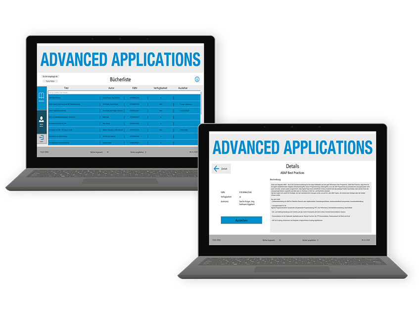 Advanced Applications_Übersicht_Buchdetails_Desktop